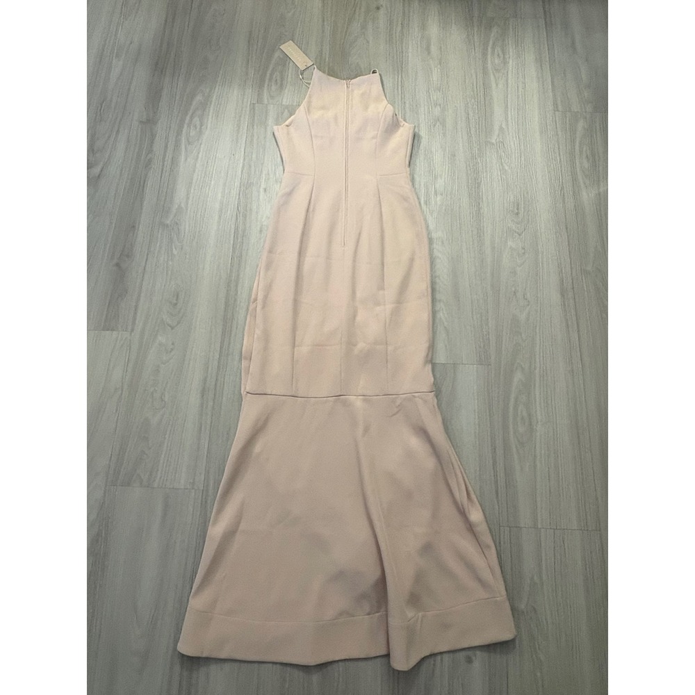 Keepsake The Label Maxi Dress Women Pink Halter Neck Tulip Wrap Size 6 NWT - Picture 3 of 16
